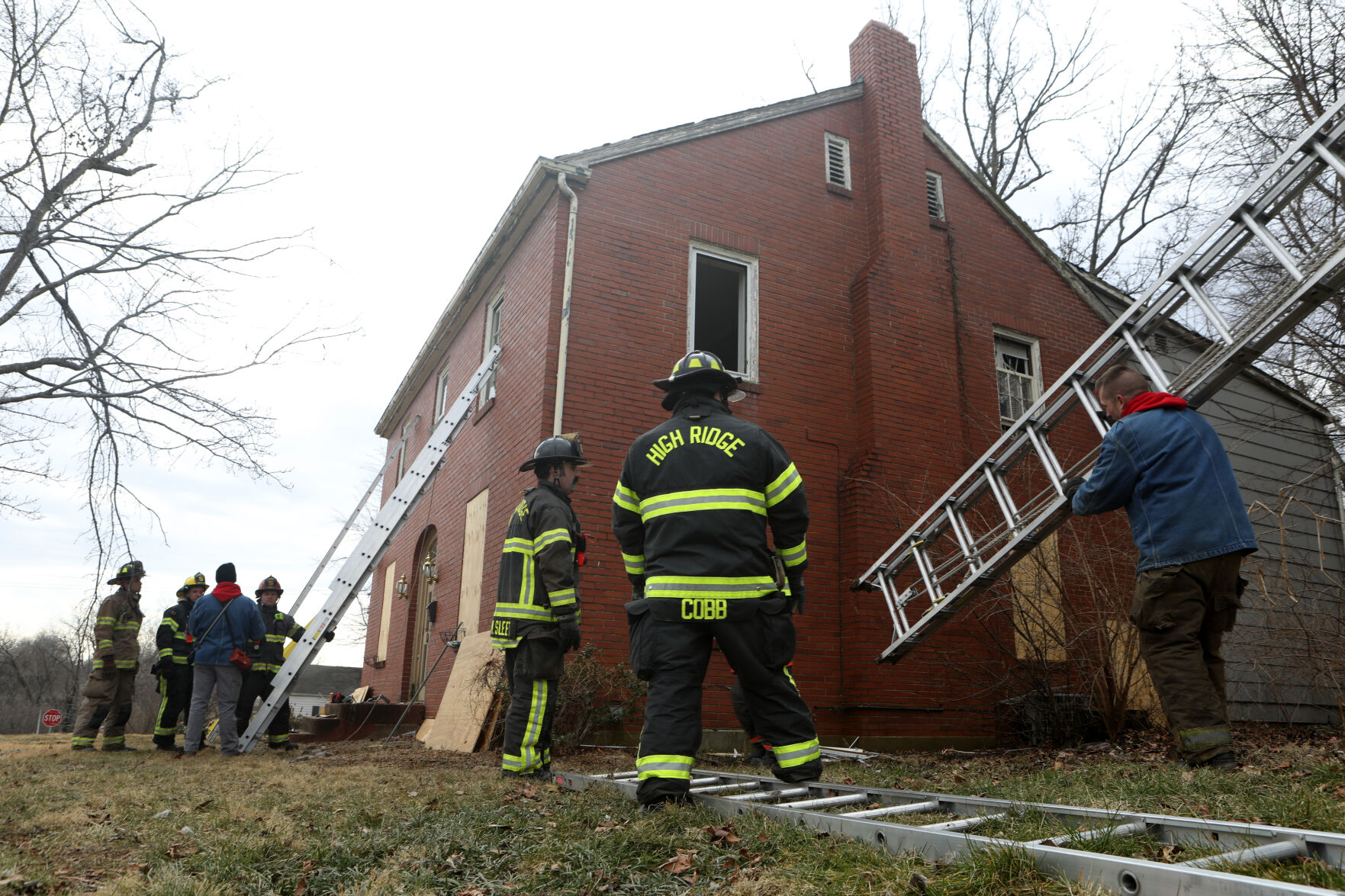 Multi-department fire training